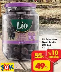 LİO SALAMURA SİYAH ZEYTİN LİO SALAMURA SİYAH ZEYTİN